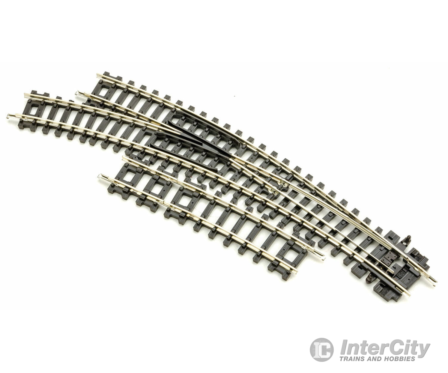 Peco N St45 Code 80 Curved Turnout - Setrack -- Left Hand Track & Turnouts