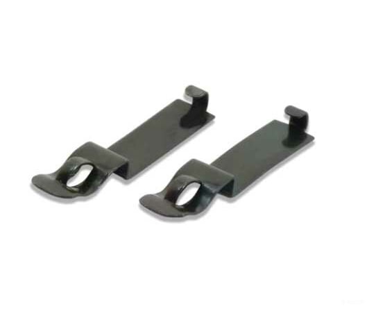 Peco N St9 Power Connecting Clips -- 1 Pair Track Accessories