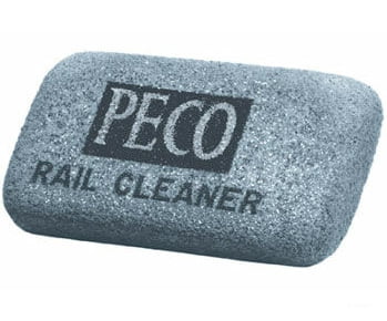 Peco Pl41 Abrasive Rubber Block -- Rail & Track Cleaner Accessories