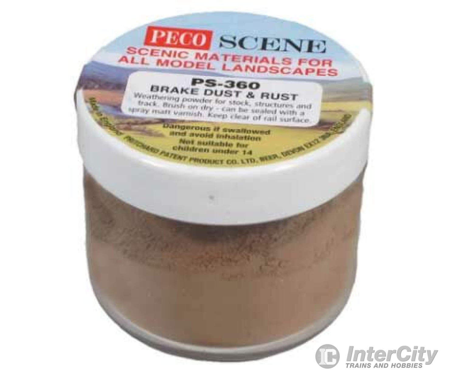 Peco Ps360 Brake Dust And Rust Weathering Powder