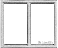 Pikestuff 2101 Windows Pkg(3) -- Vertical Pane Slide Scratch Building Supplies
