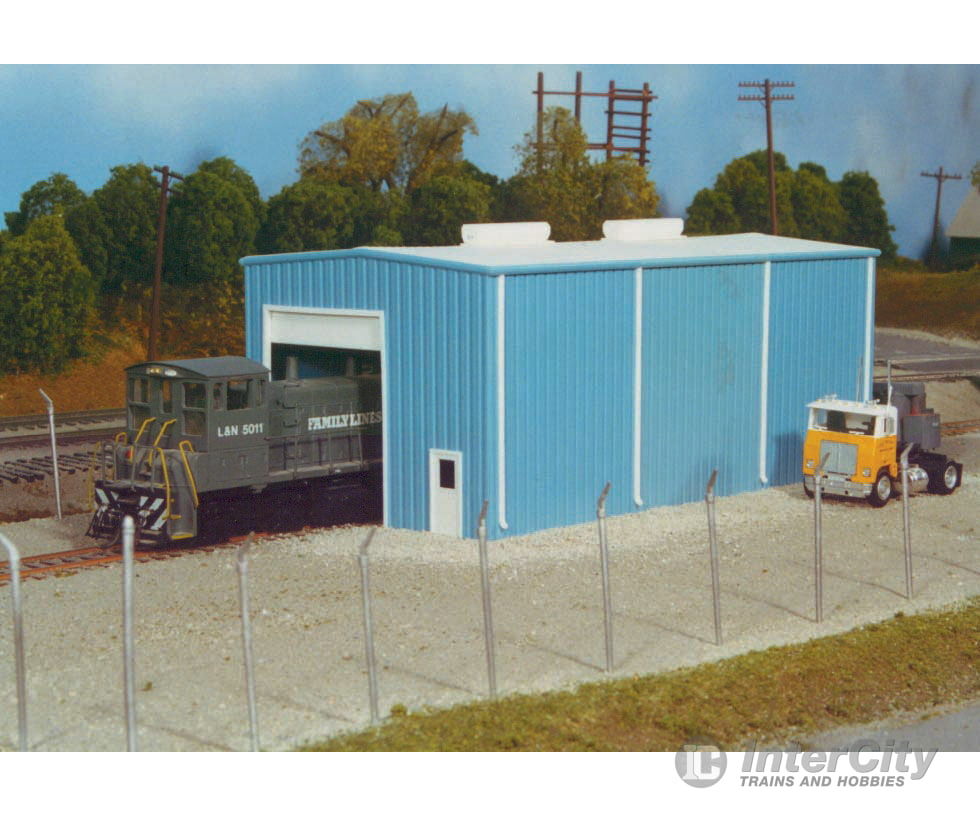 Pikestuff 5000 Modern Small Engine House -- Kit - 4-3/16 X 8-5/16’ 10.5 21Cm Structures