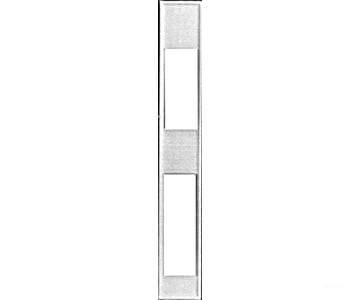 Pikestuff 2102 Windows -- Two-Story (Metal Buildings) Scratch Building Supplies