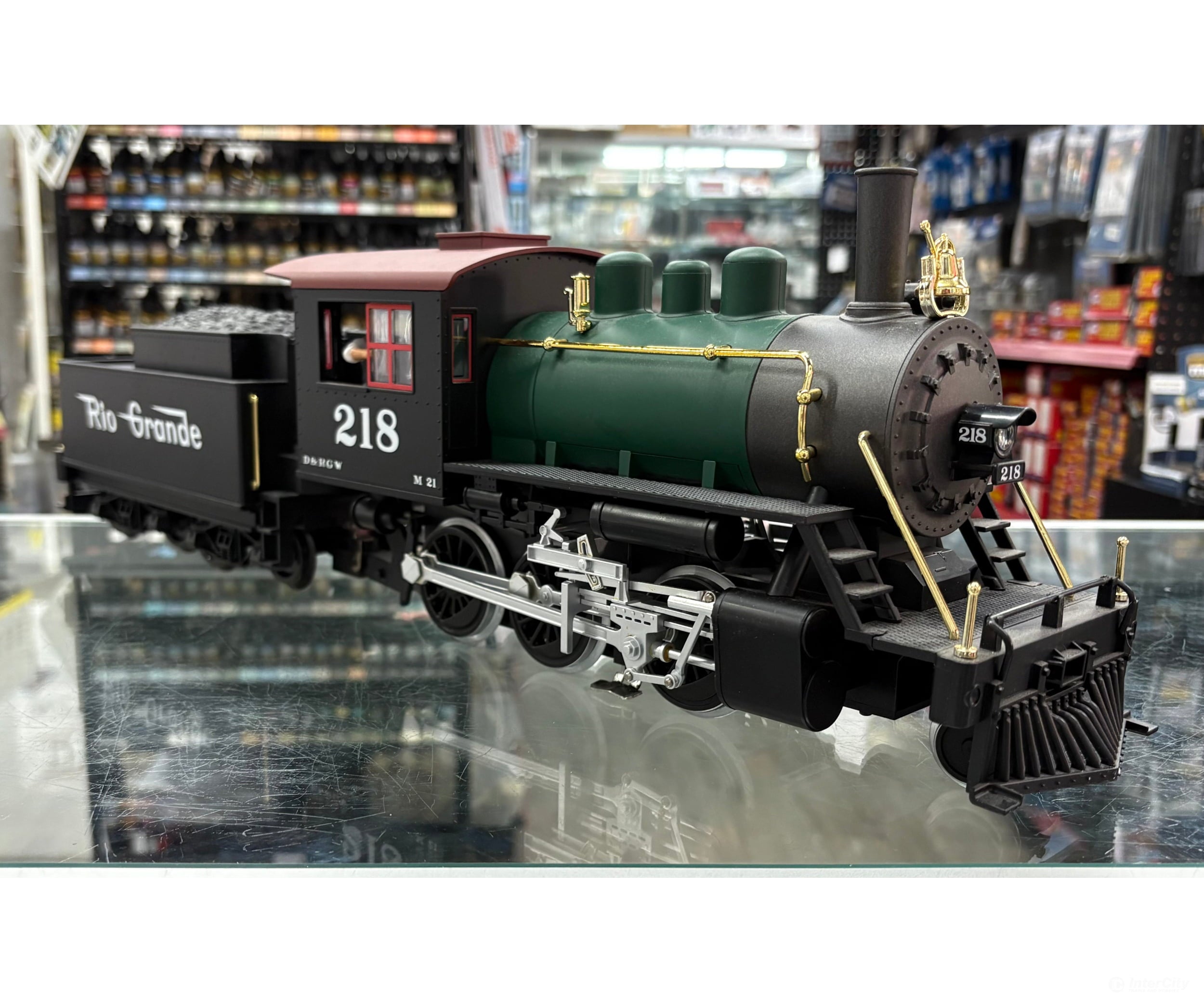 Piko 38210 G 2-6-0 Steam Locomotive Denver and Rio Grande Western (DRGW) 218 Analog DC - Locomotives