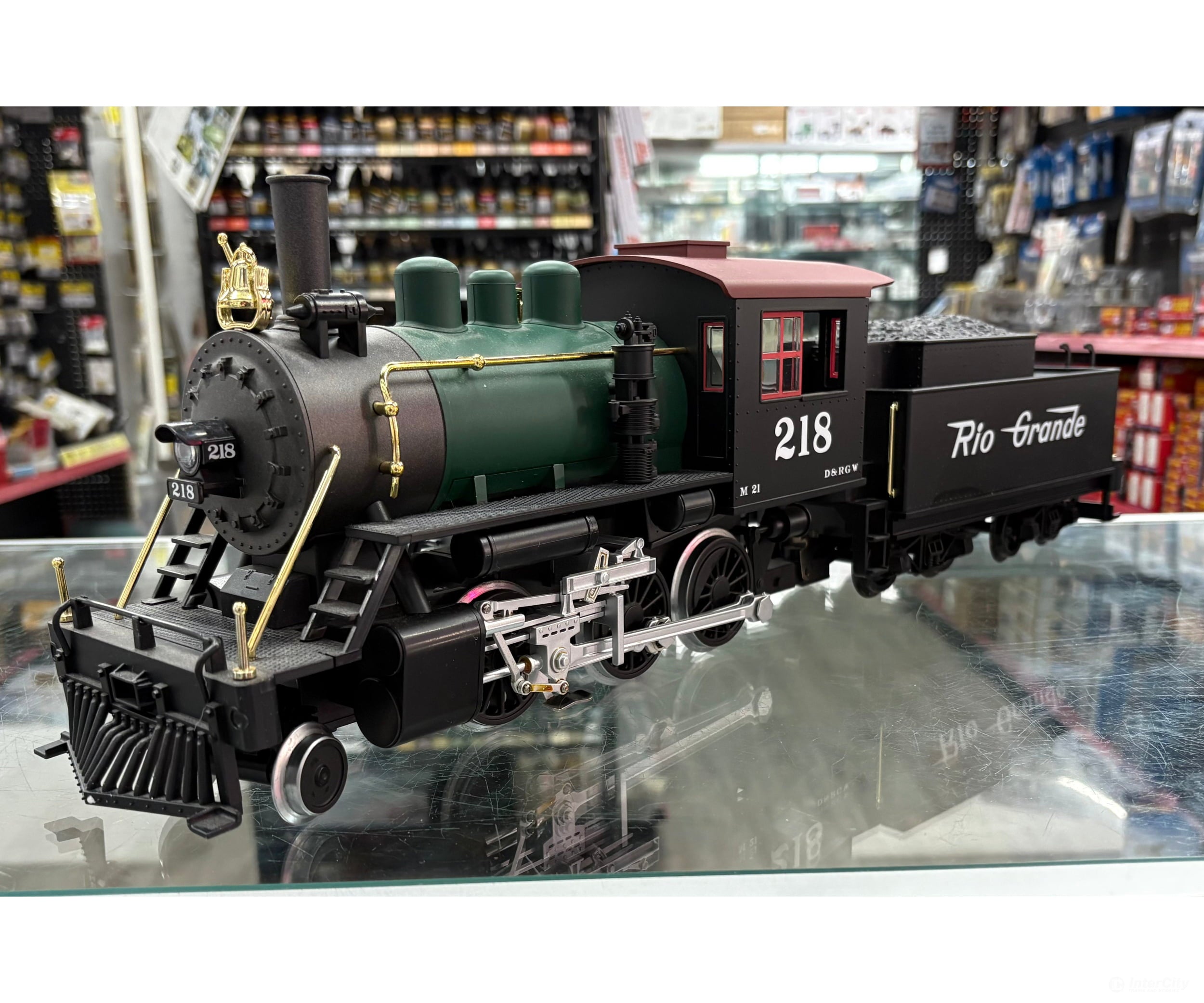 Piko 38210 G 2-6-0 Steam Locomotive Denver and Rio Grande Western (DRGW) 218 Analog DC - Locomotives