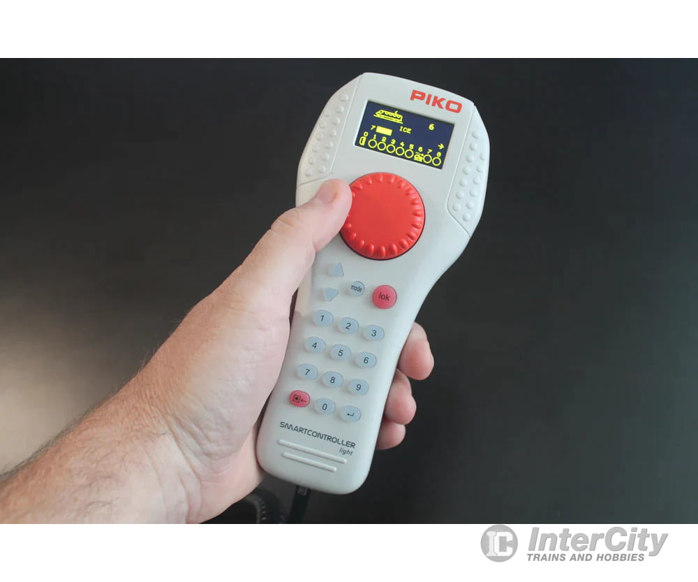 Piko 55017 Smartcontrol Light Dcc Command Station With Handheld Controller Stations & Expansion