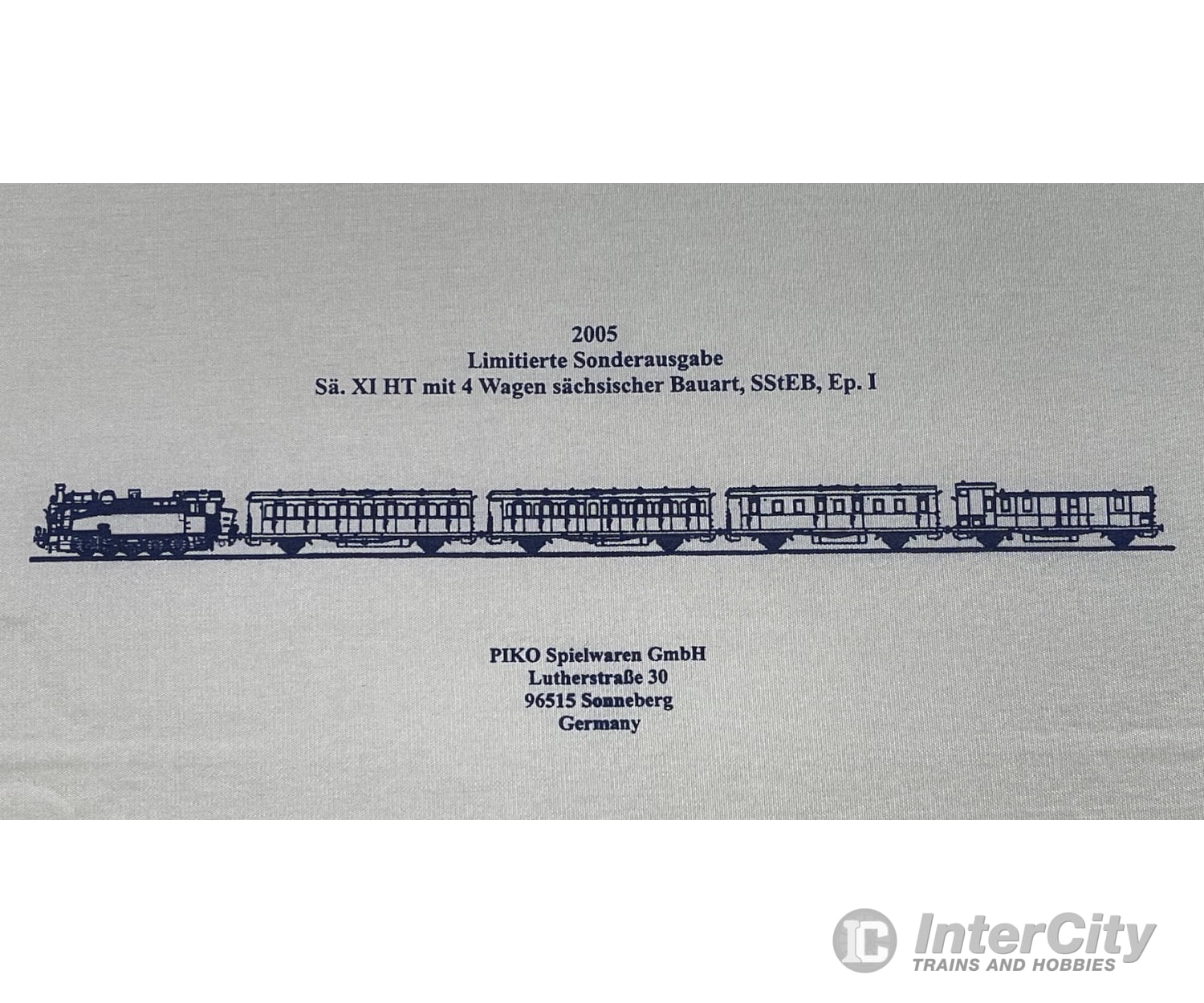 Piko 58207 HO Sachsische XI HT Exclusive Steam Passenger Set Marklin AC Digital European Locomotives