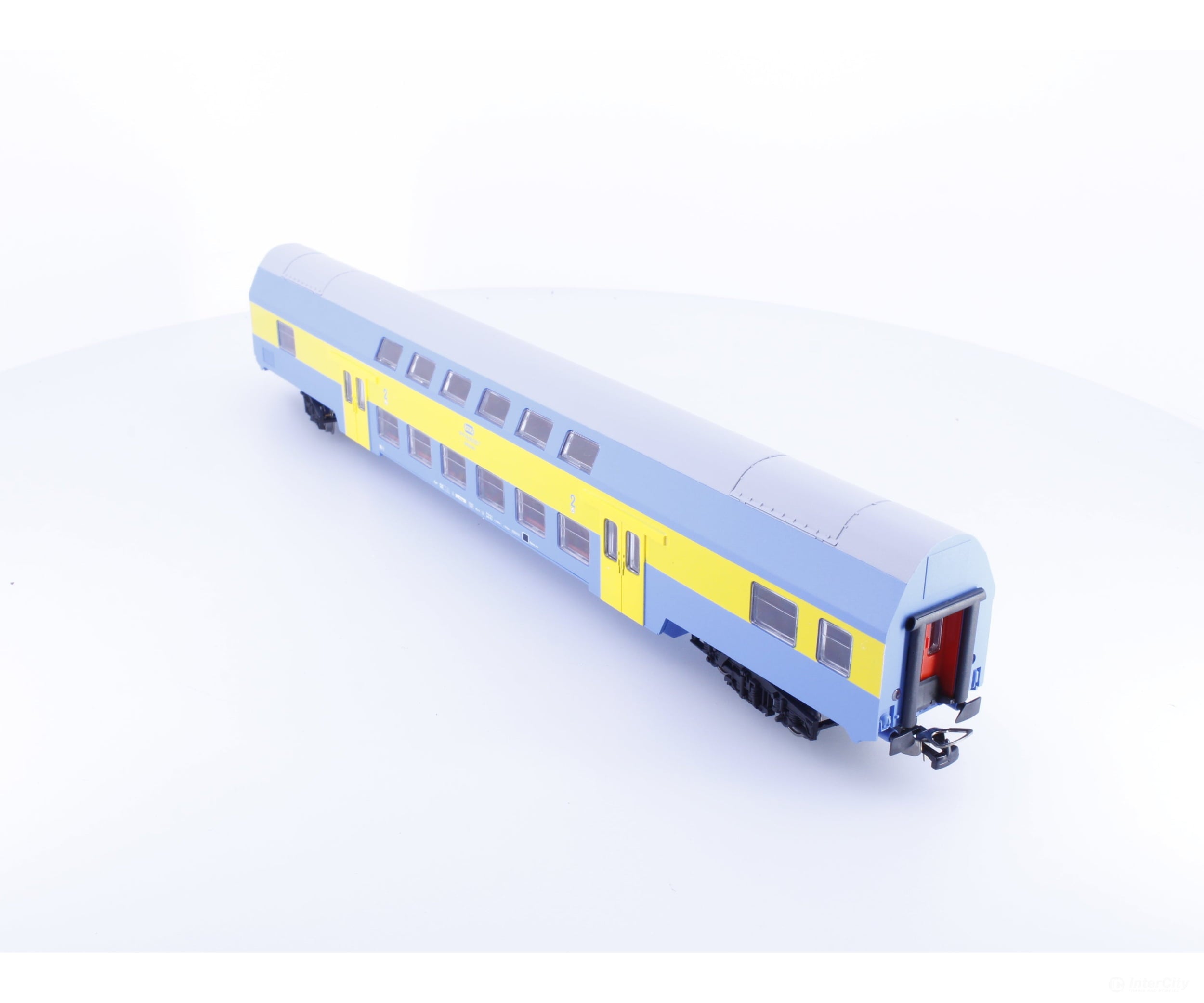 Piko 96010 HO PKP 2nd Class Double Decker Passenger Coach 505126 (#1) - European Passenger Cars
