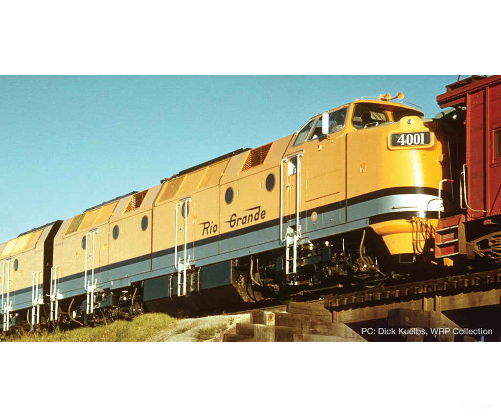 Piko 97454 Ho D&Rgw #4002 Ml4000 Diesel-Hydraulic Locomotive Dcc/Sound Locomotives