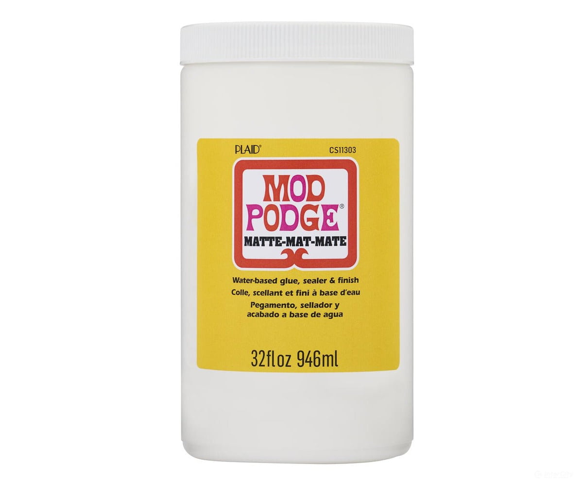 Plaid Cs11303 Mod Podge Waterbase Sealer/Glue/Finish Matte (32Oz) Glues & Adhesives