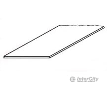 Plastruct 91206 .060 Clear Acrylic Sheet Scratch Building Supplies