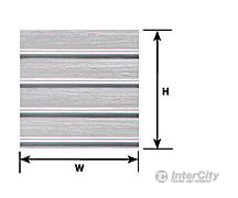 Plastruct 91513 G Ribbed Roof Sheet Scratch Building Supplies