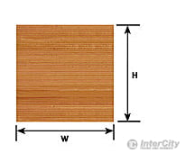 Plastruct 91529 1/64 Wood Planking Sheet Scratch Building Supplies