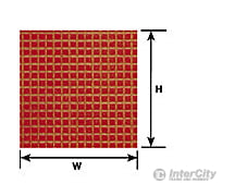 Plastruct 91539 1/8 Square Tile Sheet Scratch Building Supplies