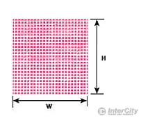 Plastruct 91540 .050 Square Tile Sheet Scratch Building Supplies