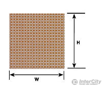 Plastruct 91541 .055 Square Tile Sheet Scratch Building Supplies