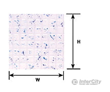 Plastruct 91542 3/16 Square Tile Sheet Scratch Building Supplies