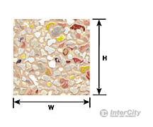 Plastruct 91580 Ho Field Stone Sheet Scratch Building Supplies