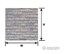 Plastruct 91587 O Dressed Stone/ Block Sheet Scratch Building Supplies