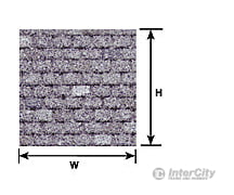 Plastruct 91631 O Asphalt Shingle Sheet Scratch Building Supplies