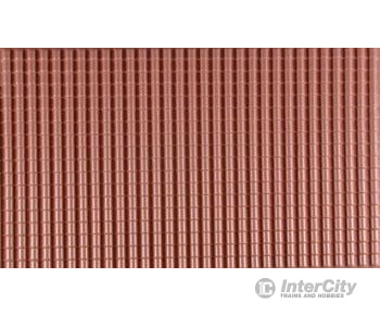 Plastruct 91632 G Spanish Tile Sheet Scratch Building Supplies