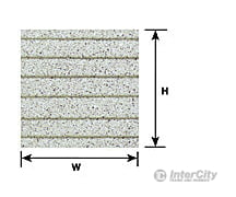 Plastruct 91633 G Asphalt Shingle Sheet Scratch Building Supplies