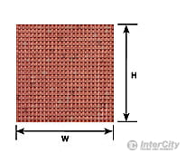 Plastruct 91640 N Spanish Tile Sheet Scratch Building Supplies