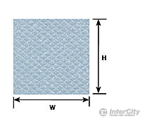 Plastruct 91650 Ho Scalloped Edge Tile Sheet Scratch Building Supplies