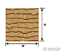 Plastruct 91655 O Wood Shake Shingle Sheet Scratch Building Supplies