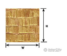 Plastruct 91659 G Wood Shake Shingle Sheet Scratch Building Supplies