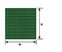 Plastruct 91665 Ho Ridged Clay Tile Sheet Scratch Building Supplies