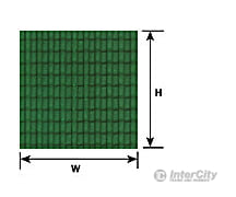 Plastruct 91665 Ho Ridged Clay Tile Sheet Scratch Building Supplies