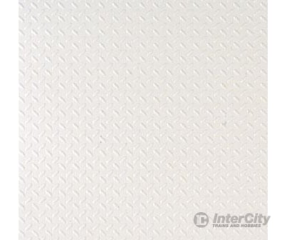 Plastruct 91684 O Diamond Plate Sheet Scratch Building Supplies