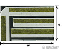 Plastruct 91690 Ho Curb & Side- Walk Sheet Scratch Building Supplies