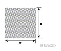 Plastruct 91703 O Tread Plate Sheet Scratch Building Supplies