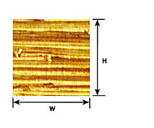 Plastruct 91853 1:12 Elm Wood Paneling Sheet Scratch Building Supplies