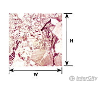 Plastruct 91874 1:12 Rough Marble Sheet Scratch Building Supplies
