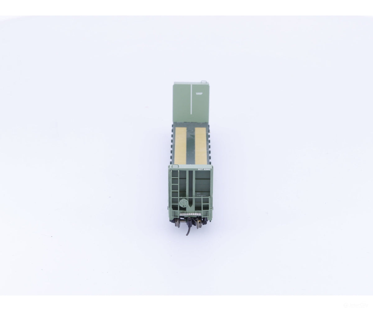 Prairie Shadows Model Railway Co. 4042 N Bulkhead Flatcar BC Rail (BCOL) 16983 - Freight Cars