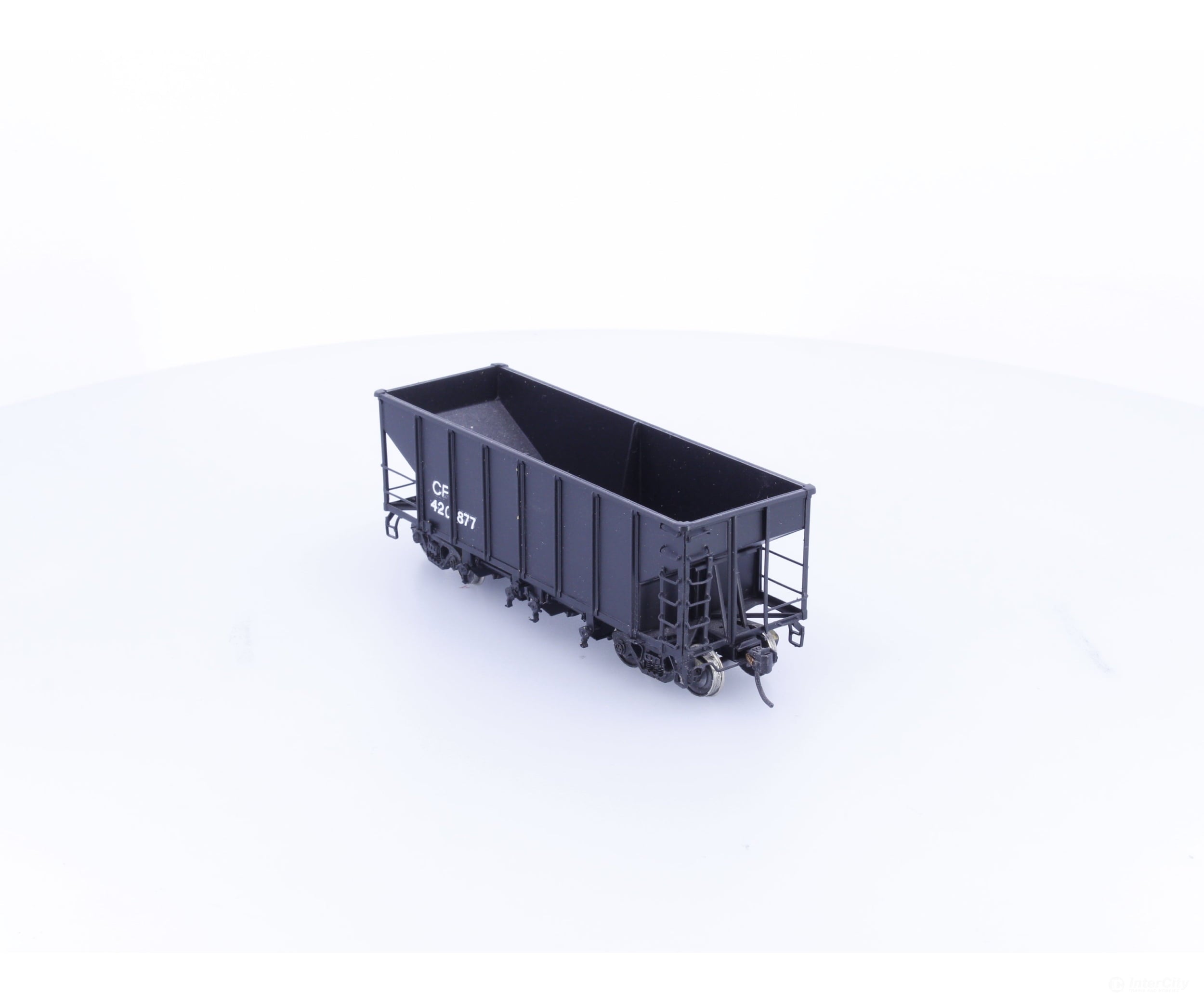 Precision Scale Co. 15400 HO Brass AAR Class HK 100-Ton Ballast Car Canadian Pacific (CP) 420877 - Freight Cars