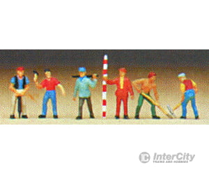 Preiser N 79030 People Working -- Road Construction Workers Figures