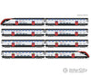 Price Tbd - Roco 7700007 Ho 8-Piece Set: Long-Distance Double-Deck Train Rabe 502 Sbb Era 6 (Dc)