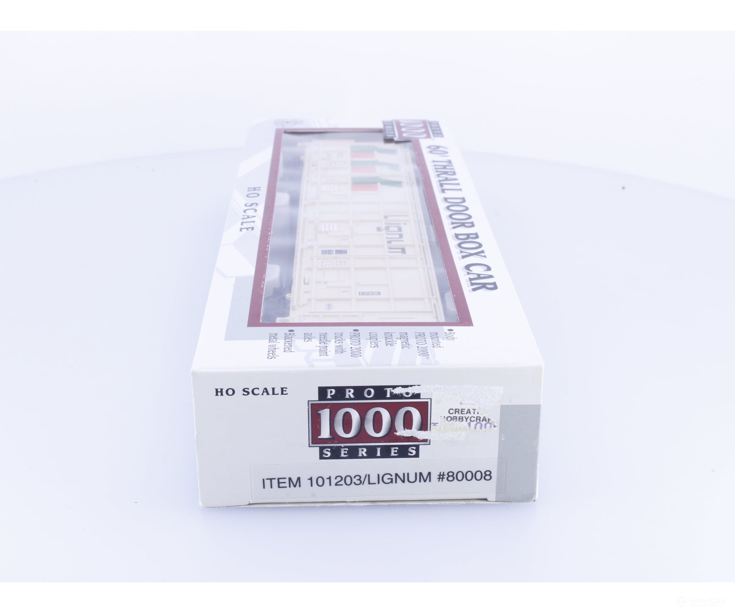 Proto 1000 101203 HO 60’ Thrall Door Boxcar Lignum (LUNX) 80008 - Freight Cars