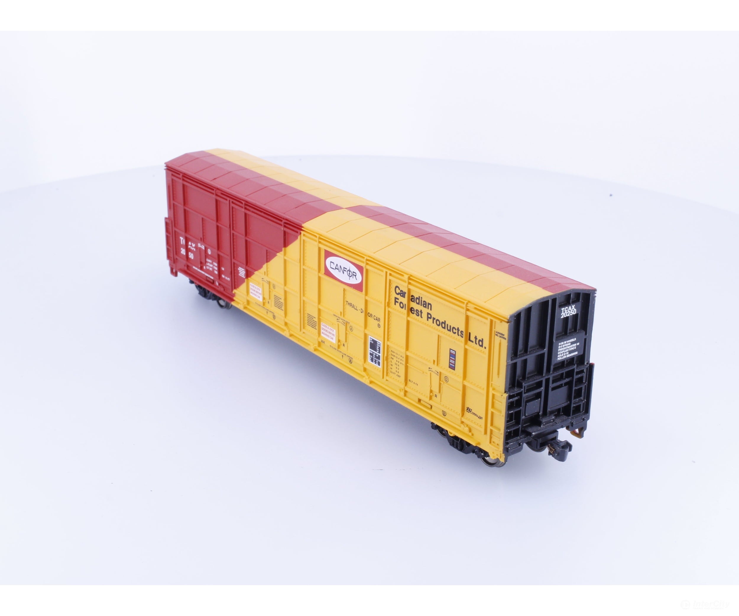 Proto 1000 101500 HO 60’ Thrall Door Boxcar Canfor (TCAX) 20250 - Freight Cars