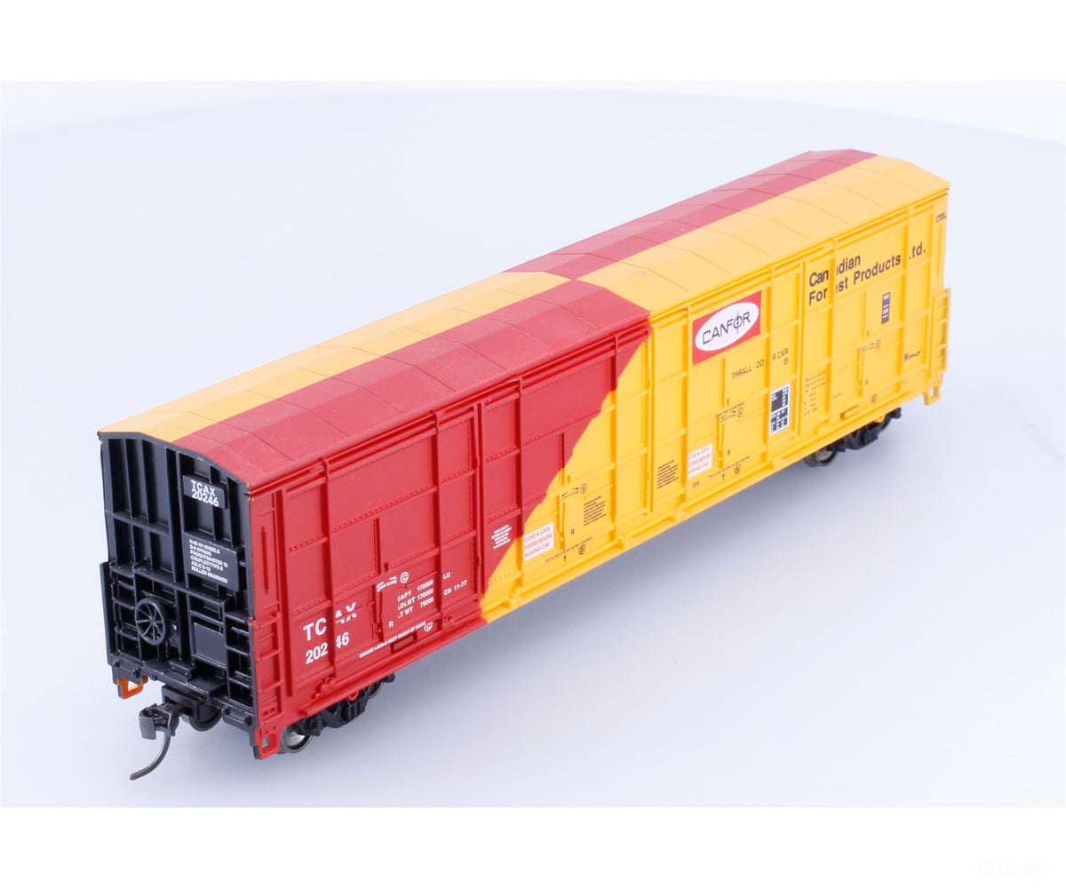 Proto 1000 101505 HO 60’ Thrall Door Box Car Canadian Forest Products Ltd. 20246 - Freight Cars
