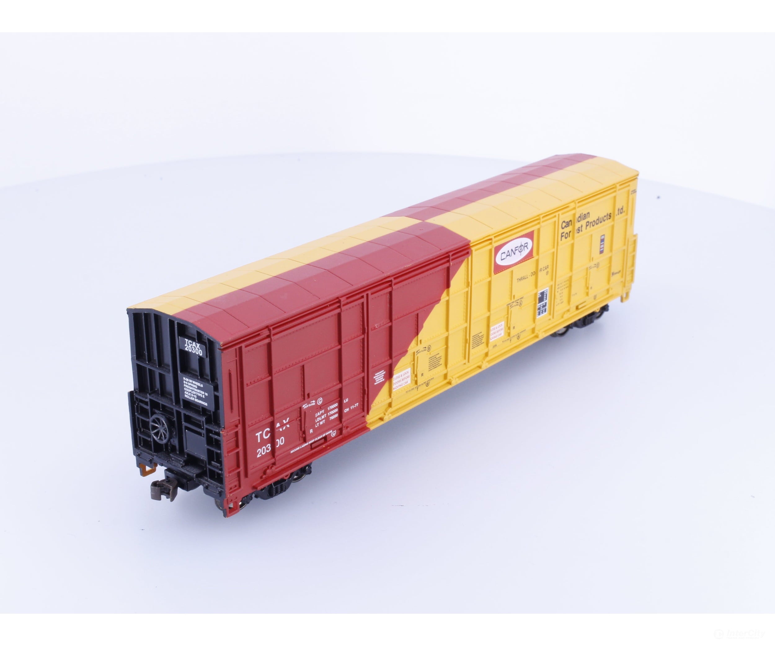 Proto 1000 101524 HO 60’ Thrall Door Boxcar Canfor (TCAX) 20300 - Freight Cars