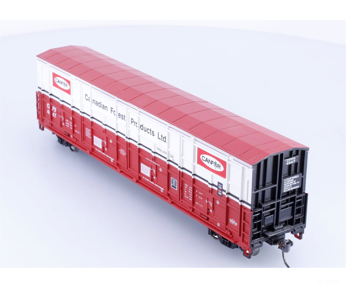 Proto 1000 111932 HO 60’ Thrall Door Box Car Canadian Forest Products Ltd. 4547 - Freight Cars