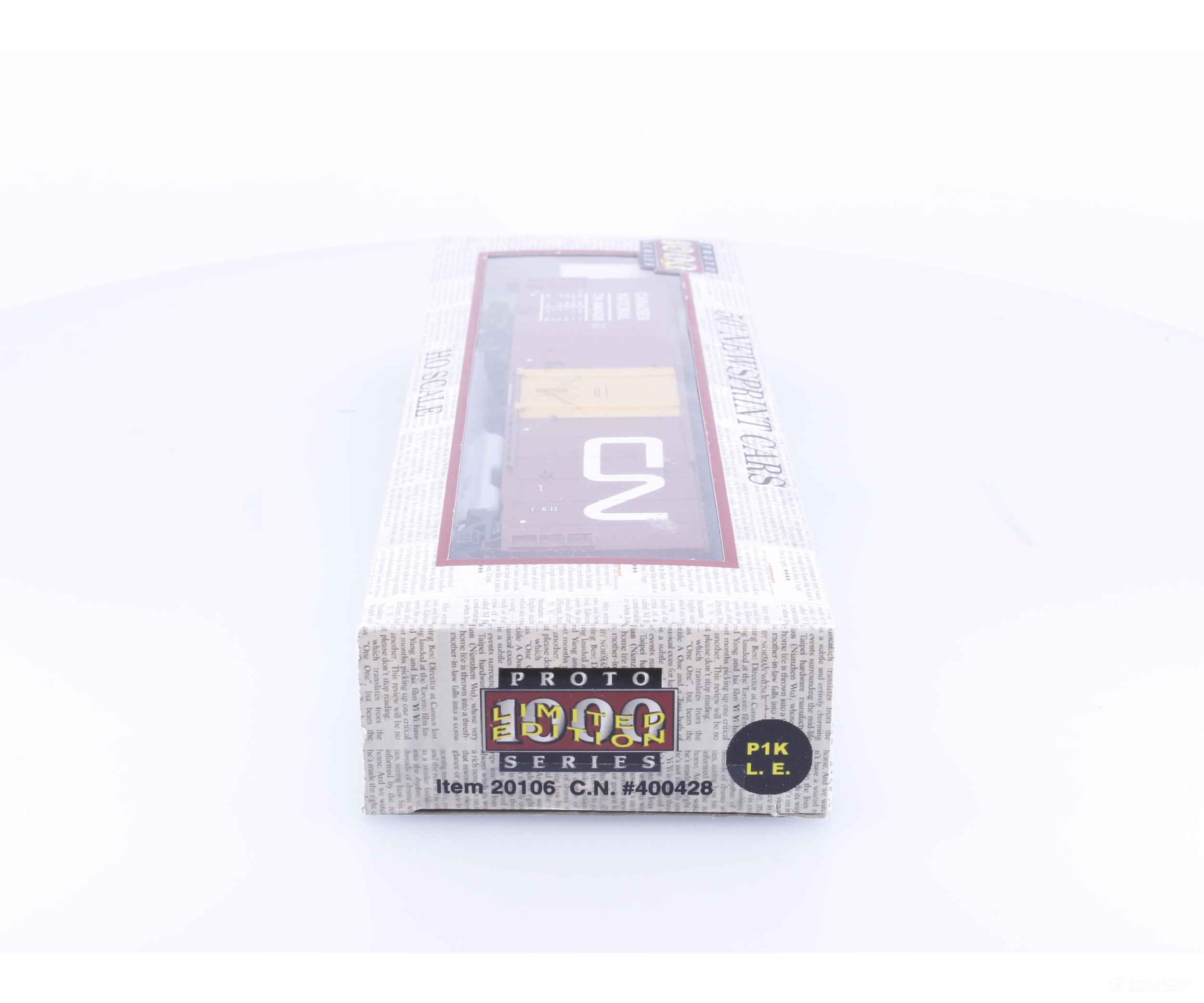 Proto 1000 20106 HO 50’ Newsprint Boxcar Canadian National (CN) 400428 - Freight Cars