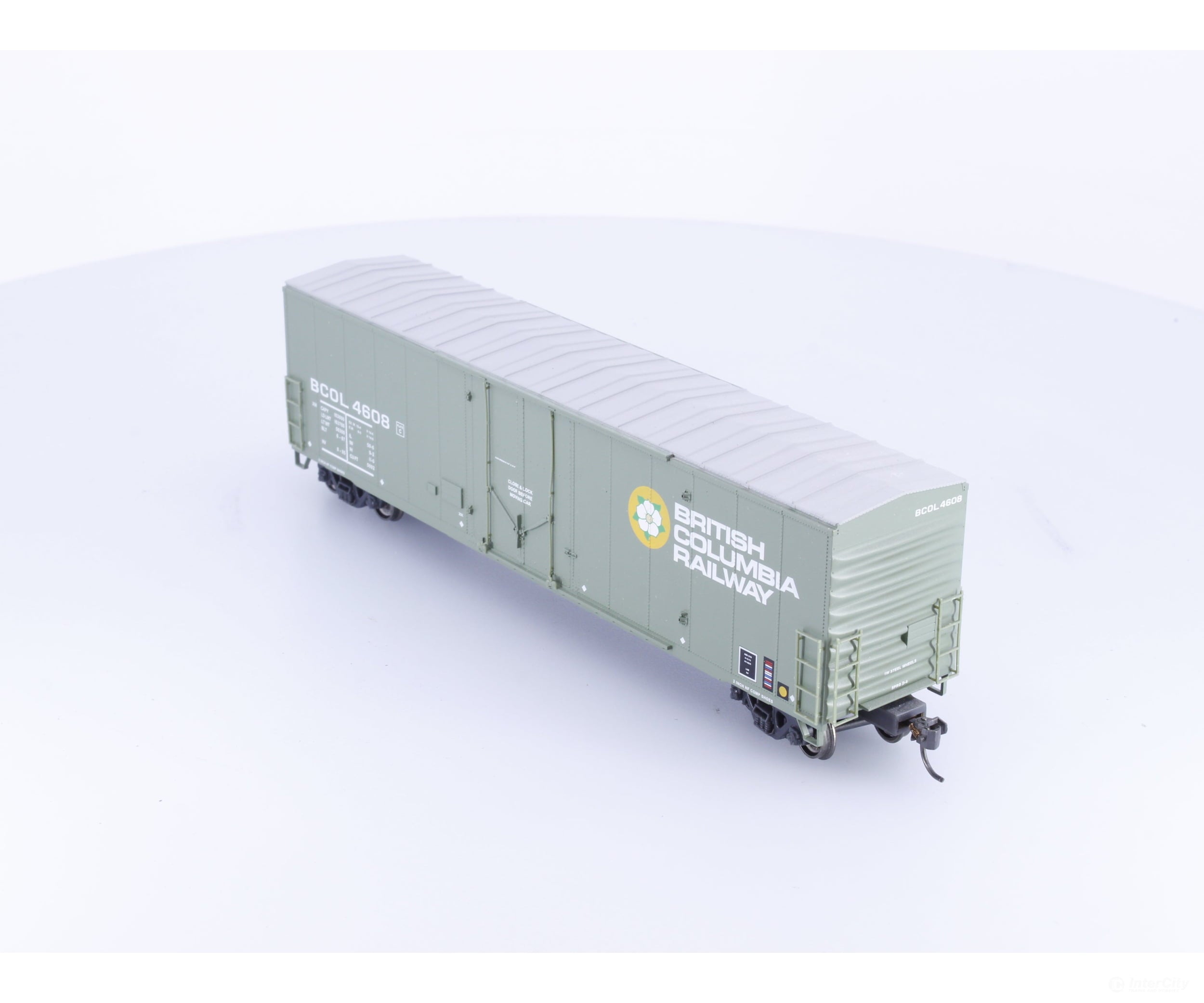 Proto 1000 20800 HO 50’ Newsprint Boxcar BC Rail (BCOL) 4608 - Freight Cars