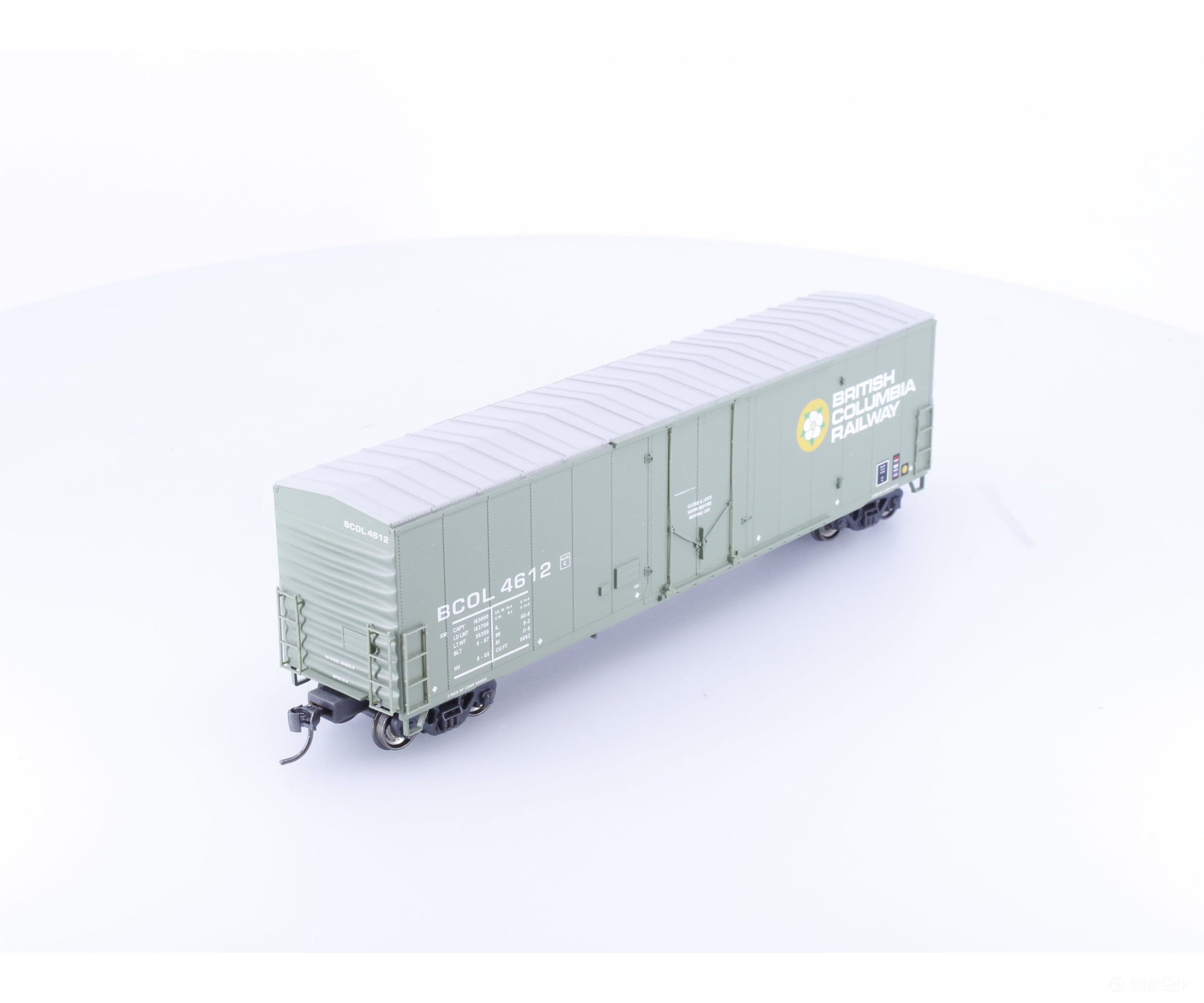 Proto 1000 20801 HO 50’ Newsprint Boxcar BC Rail (BCOL) 4612 - Freight Cars