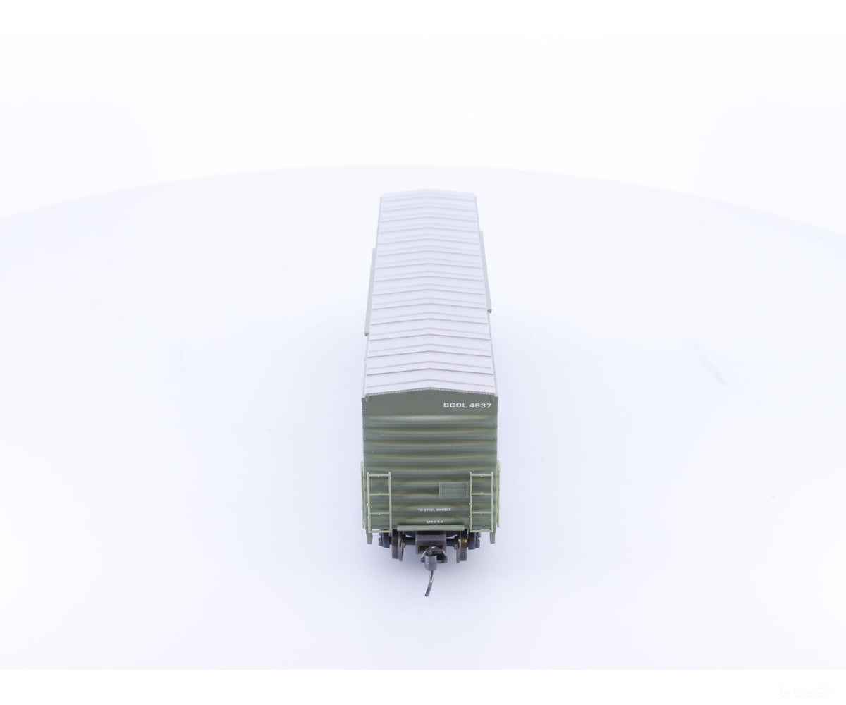 Proto 1000 20810 HO 50’ Newsprint Boxcar BC Rail (BCOL) 4637 - Freight Cars